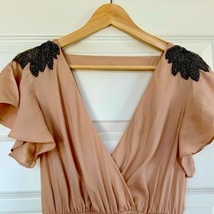 JARLO LONDON | Women’s Embroidered Maxi Dress S-10